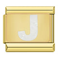 Letter J - Gold