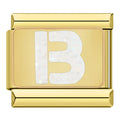 Letter B - Gold