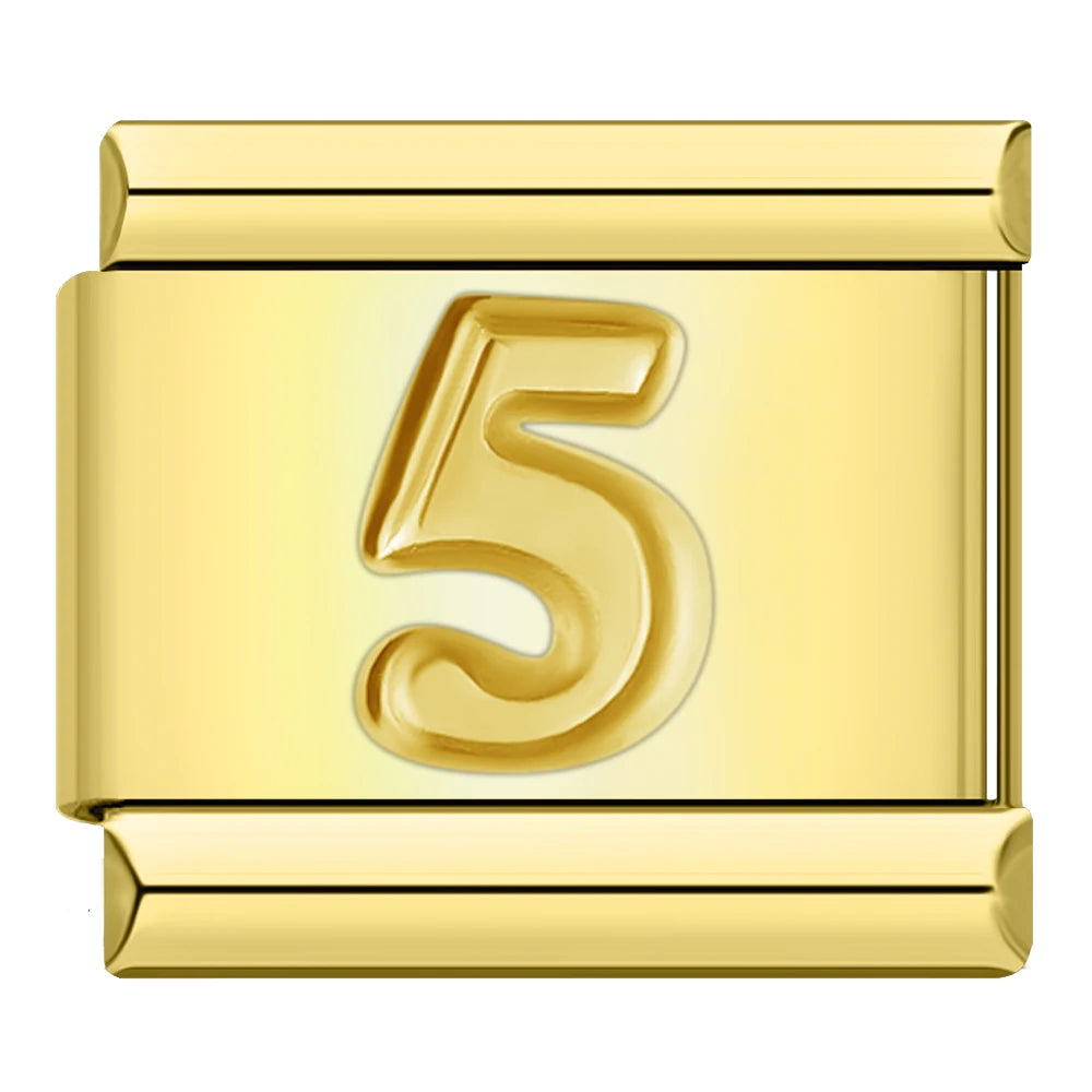 Number 5 - Gold