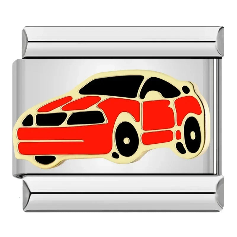 Red Car - Silver