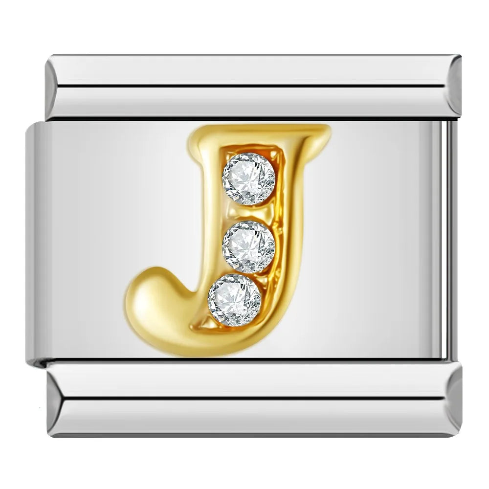 Letter J - Silver