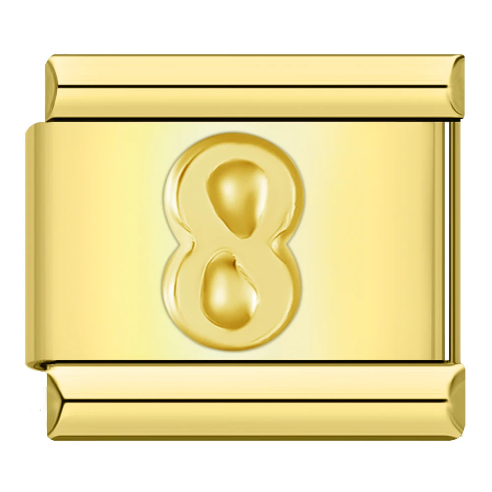 Number 8 - Silver