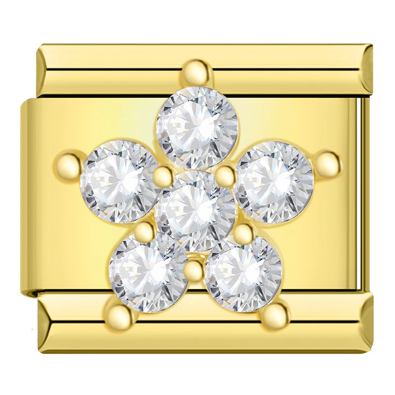 Stone Flower - Gold
