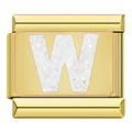 Letter W - Gold